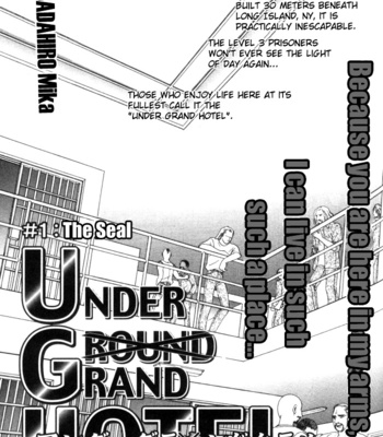 [Sadahiro Mika] Under Grand Hotel v.02 [Eng] – Gay Manga sex 4