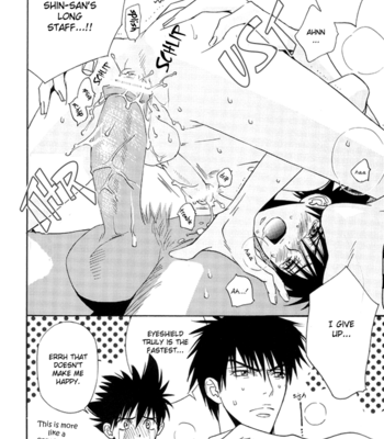 [Tohjoh Asami + Konami Shouko] Eyeshield 21 dj – High Speed [Eng] – Gay Manga sex 9