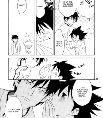 [Tohjoh Asami + Konami Shouko] Eyeshield 21 dj – High Speed [Eng] – Gay Manga sex 12