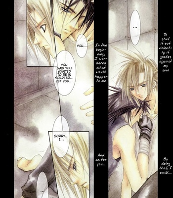 [Yubinbasha] Final Fantasy VII dj – Tragic Kingdom [Eng] – Gay Manga sex 13