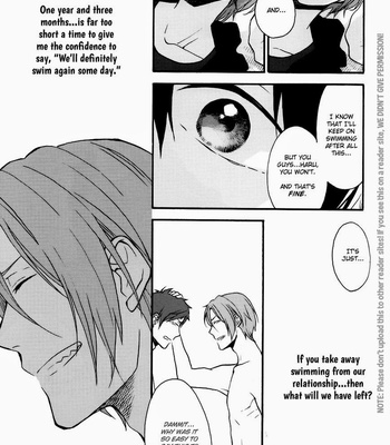 [A-ta/ Kabocha Zenzai] Free! dj – Never Let You Know [Eng] – Gay Manga sex 23