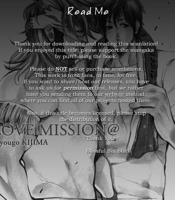[Kijima Hyougo] Love Mission @ [Eng] – Gay Manga sex 54