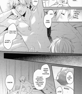 [Mocha+CCC] Chutto! Gyutto! First Night – Hetalia dj [Eng] – Gay Manga sex 21