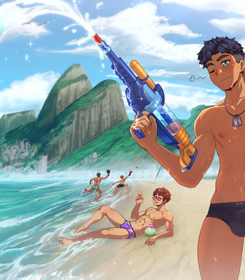 Gay Manga - [Suiton] Nanto’s watergun #1 – Gay Manga