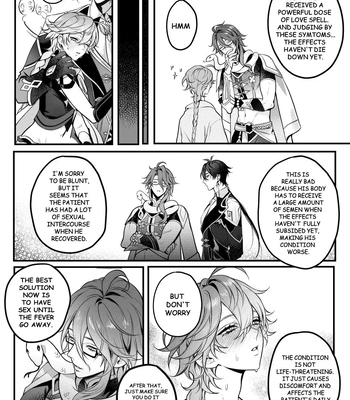 [PCrow] Sweet Fever Return – Genshin Impact dj [Eng] – Gay Manga sex 12