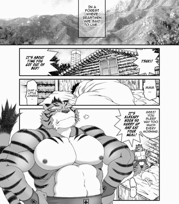 [Neyukidou (Takaku Nozomu)] kemonobito no mori | Beastmen Forest 1-3 [Eng] – Gay Manga sex 42