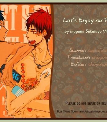 [KUD2] Kuroko no Basuke dj – To Let’s Enjoy xxx Play!!! [Eng] – Gay Manga sex 43