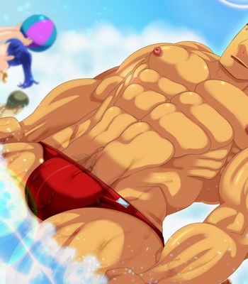 [mecharis] Samabake! It is summer! Swimsuits! [CG] – Gay Manga sex 2
