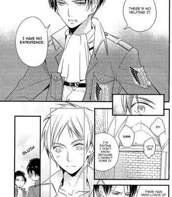 [Arabic Yamato] Shingeki no Kyojin dj – Hajimete Doushi [Eng] – Gay Manga sex 18