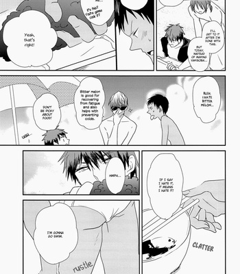 [lisky girl/Sayako] Sex on the Bearch – Kuroko no Basuke dj [Eng] – Gay Manga sex 8
