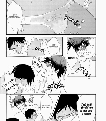 [lisky girl/Sayako] Sex on the Bearch – Kuroko no Basuke dj [Eng] – Gay Manga sex 13