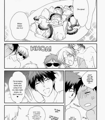 [lisky girl/Sayako] Sex on the Bearch – Kuroko no Basuke dj [Eng] – Gay Manga sex 25