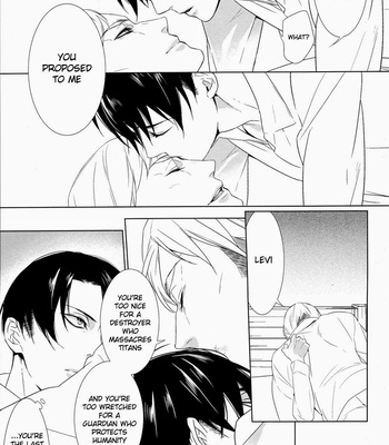 [Peeco?/Chidori Peco] Onigokko – Attack on Titan dj [Eng] – Gay Manga sex 16