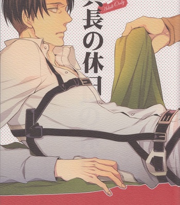 Gay Manga - [MICROMACRO] Shingeki no Kyojin dj – Heichou no Kyuujitsu [Eng] – Gay Manga
