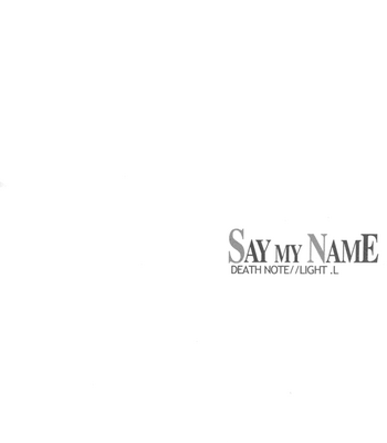 [Komeya] Death Note dj – Say my Name [Eng] – Gay Manga sex 34
