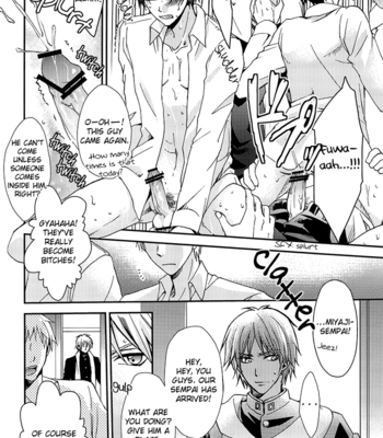 [Kuzumochi] Kuroko no Basuke dj – Barter [Eng] – Gay Manga sex 8