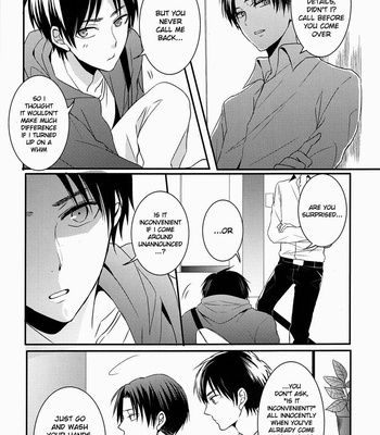 [UNAP!/Maine] Kare to Kare no Renai Jijou – Attack on Titan dj [Eng] – Gay Manga sex 6