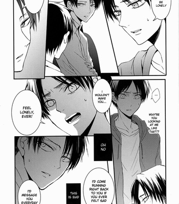 [UNAP!/Maine] Kare to Kare no Renai Jijou – Attack on Titan dj [Eng] – Gay Manga sex 9