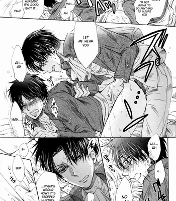 [aqua/Pierre] Shingeki no Kyojin dj – Levi-heichou to Himitsu no Heya [Eng] – Gay Manga sex 11
