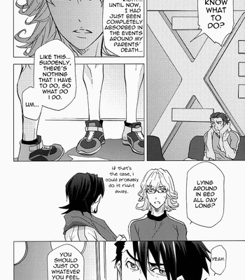 [Pink Power] Tiger & Bunny dj – Totonoerareta Yubisaki no Seinen to Fukadzume Ojisan [Eng] – Gay Manga sex 8