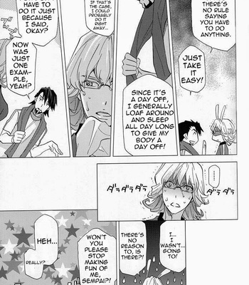 [Pink Power] Tiger & Bunny dj – Totonoerareta Yubisaki no Seinen to Fukadzume Ojisan [Eng] – Gay Manga sex 9