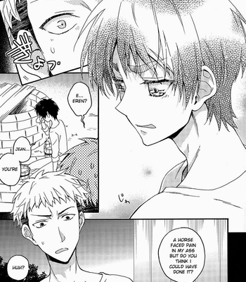 [dg/Doguu] Ore-tachi Tsukiattemasun – Chuuhen – Shingeki no Kyojin dj [Eng] – Gay Manga sex 6