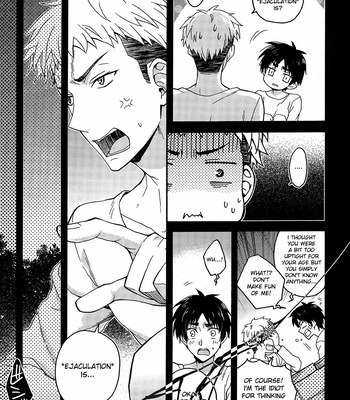 [dg/Doguu] Ore-tachi Tsukiattemasun – Chuuhen – Shingeki no Kyojin dj [Eng] – Gay Manga sex 8