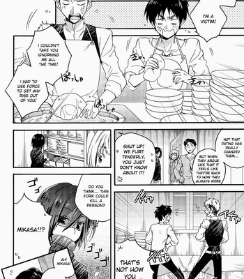 [dg/Doguu] Ore-tachi Tsukiattemasun – Chuuhen – Shingeki no Kyojin dj [Eng] – Gay Manga sex 24