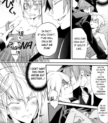 [ASGARD] Ore to Otouto de Hitotsu Yane no Shita! – BlazBlue dj [Eng] – Gay Manga sex 8