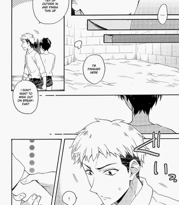 [dg/Doguu] Ore-tachi Tsukiattemasun – Kouhen – Ue – Shingeki no Kyojin dj [Eng] – Gay Manga sex 15