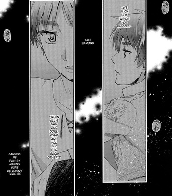 [dg/Doguu] Ore-tachi Tsukiattemasun – Kouhen – Ue – Shingeki no Kyojin dj [Eng] – Gay Manga sex 29