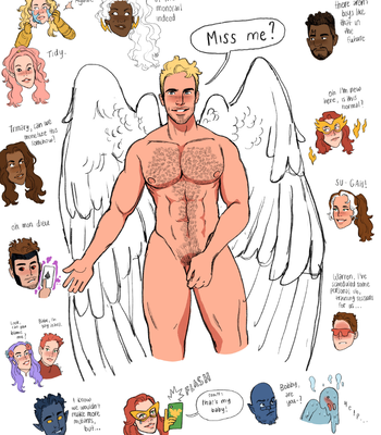 [Josh Cornillon] Himbo Angel Zine – X-Men dj [Eng] – Gay Manga sex 22