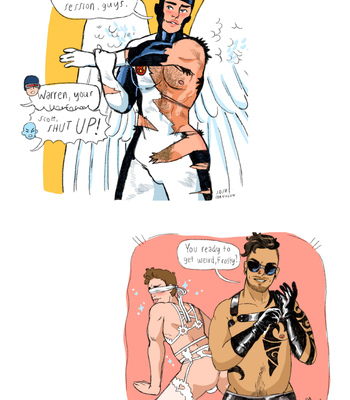 [Josh Cornillon] Himbo Angel Zine – X-Men dj [Eng] – Gay Manga sex 29