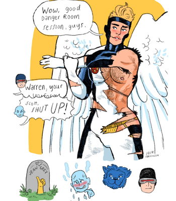 [Josh Cornillon] Himbo Angel Zine – X-Men dj [Eng] – Gay Manga sex 5