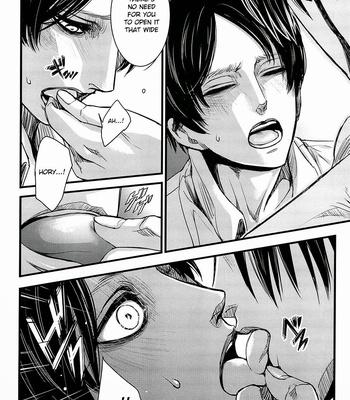 [Valero] Shingeki no Kyojin dj – L->E<-L [Eng] - Gay Manga sex 9