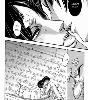 [Valero] Shingeki no Kyojin dj – L->E<-L [Eng] - Gay Manga sex 15