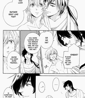 [B Chiku + quip] Magi dj – Sekai de Ichiban Koishiteru [Eng] – Gay Manga sex 7