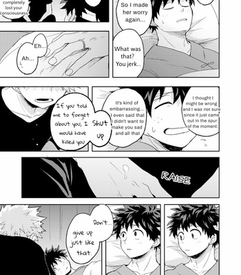 [Nakimushi Jack (Unomaru)] The Story of Bakugo Letting Me Touch His Chest – Boku no Hero Academia dj [Eng] – Gay Manga sex 22