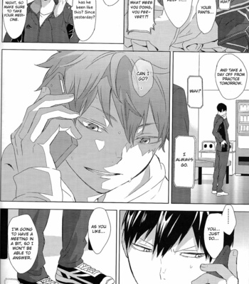 [Bubunhanten] Aishiteru to tsutaetai – Unmei Nante Iranai After Story – Haikyuu dj [Eng] – Gay Manga sex 16