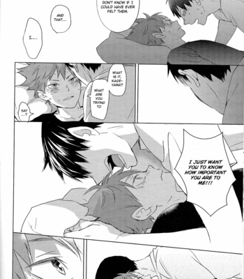 [Bubunhanten] Aishiteru to tsutaetai – Unmei Nante Iranai After Story – Haikyuu dj [Eng] – Gay Manga sex 28