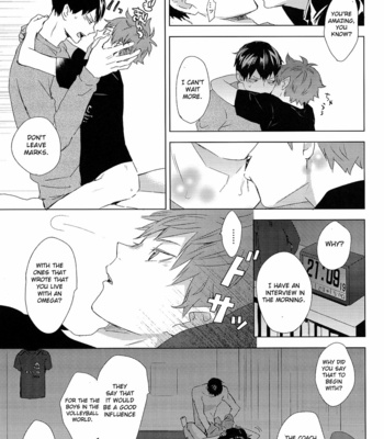 [Bubunhanten] Aishiteru to tsutaetai – Unmei Nante Iranai After Story – Haikyuu dj [Eng] – Gay Manga sex 5