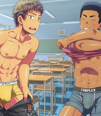 [LUNATIQUE] Let’s prank to seniors and classmates in stop time ~ omake [CG] – Gay Manga sex 11