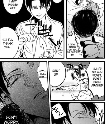 [Chop!! & MORBID+LOVERS] Shingeki no Kyojin dj – Iwayuru Isshu no Bakageta o-Asobi [Eng] – Gay Manga sex 12