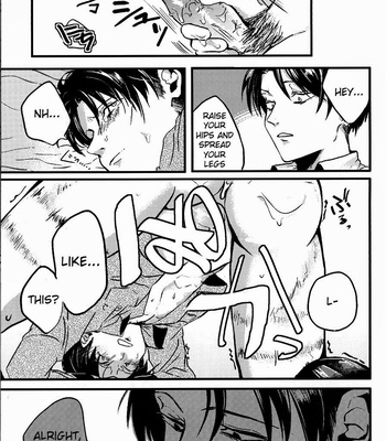 [Chop!! & MORBID+LOVERS] Shingeki no Kyojin dj – Iwayuru Isshu no Bakageta o-Asobi [Eng] – Gay Manga sex 14