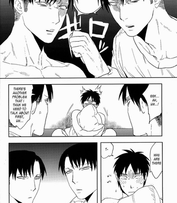 [Chop!! & MORBID+LOVERS] Shingeki no Kyojin dj – Iwayuru Isshu no Bakageta o-Asobi [Eng] – Gay Manga sex 27