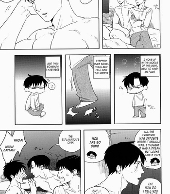 [Chop!! & MORBID+LOVERS] Shingeki no Kyojin dj – Iwayuru Isshu no Bakageta o-Asobi [Eng] – Gay Manga sex 28