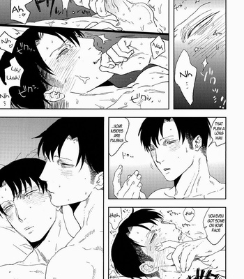 [Chop!! & MORBID+LOVERS] Shingeki no Kyojin dj – Iwayuru Isshu no Bakageta o-Asobi [Eng] – Gay Manga sex 34
