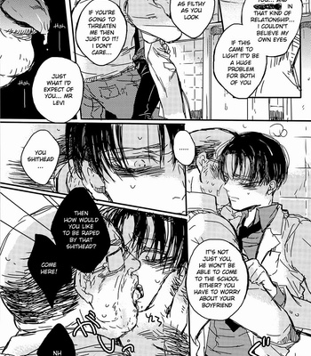 [Melomelow] Shingeki no Kyojin dj – Toilet no Levi-sensei [Eng] – Gay Manga sex 7