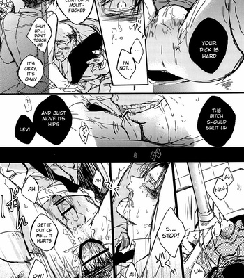 [Melomelow] Shingeki no Kyojin dj – Toilet no Levi-sensei [Eng] – Gay Manga sex 12