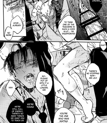 [Melomelow] Shingeki no Kyojin dj – Toilet no Levi-sensei [Eng] – Gay Manga sex 21
